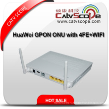Huawei Gpon ONU Hg8546m с портами 1ge + 3 * Fe Порты + 1 * Телефонный порт + WiFi, Hg8546m с 2 антеннами